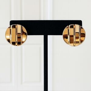 Pierre Cardin Vintage Gold-Tone Earrings